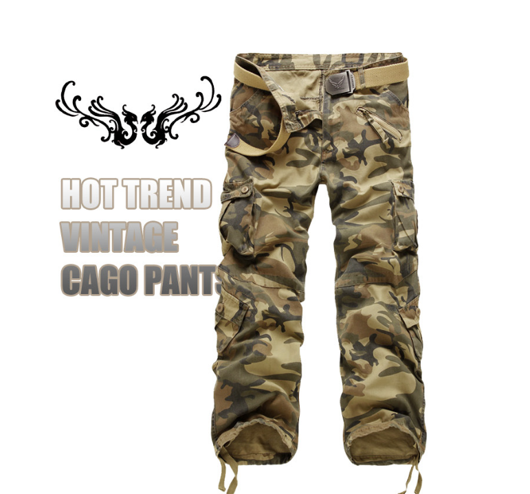Men's Casual Camouflage Pants