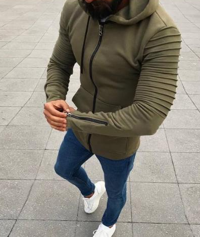 Men's Hooded Sweatshirt - Image 4