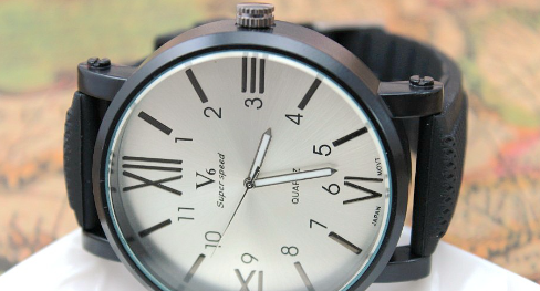 Men's Large Dial Quartz Watch - Image 5