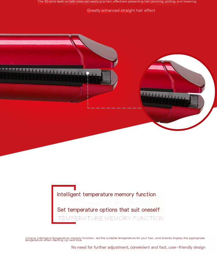Elegant Black Hair Straightener