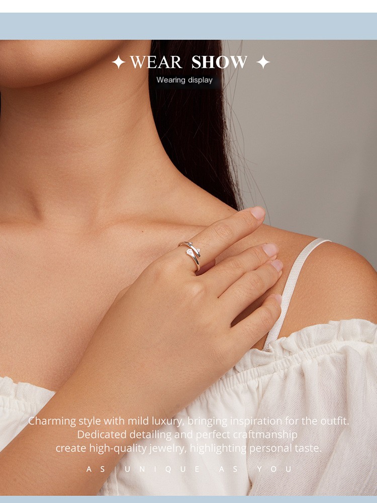 Silver Cat Paw Ring 3