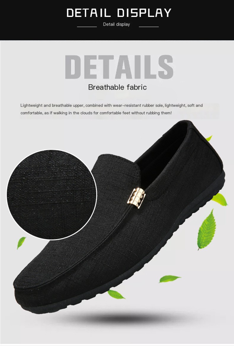 Men's Canvas Loafers Lifestyle