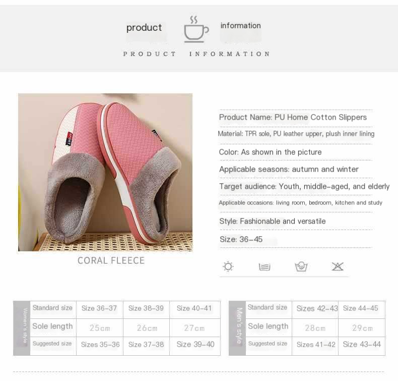 Winter Couple Slippers Image 4