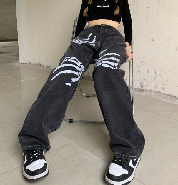 Wide-leg Trendy Pants
