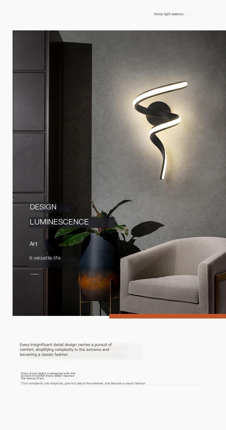Stylish wall lamp - Image 1