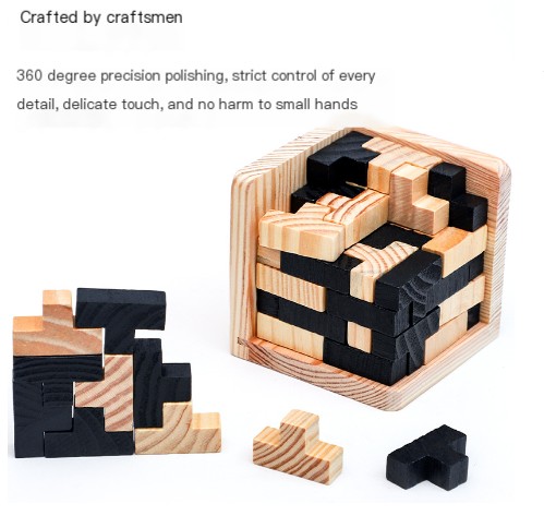 Wooden Lock Puzzle Image 4