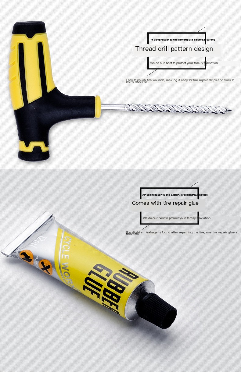 On-the-Go Tire Repair Tools