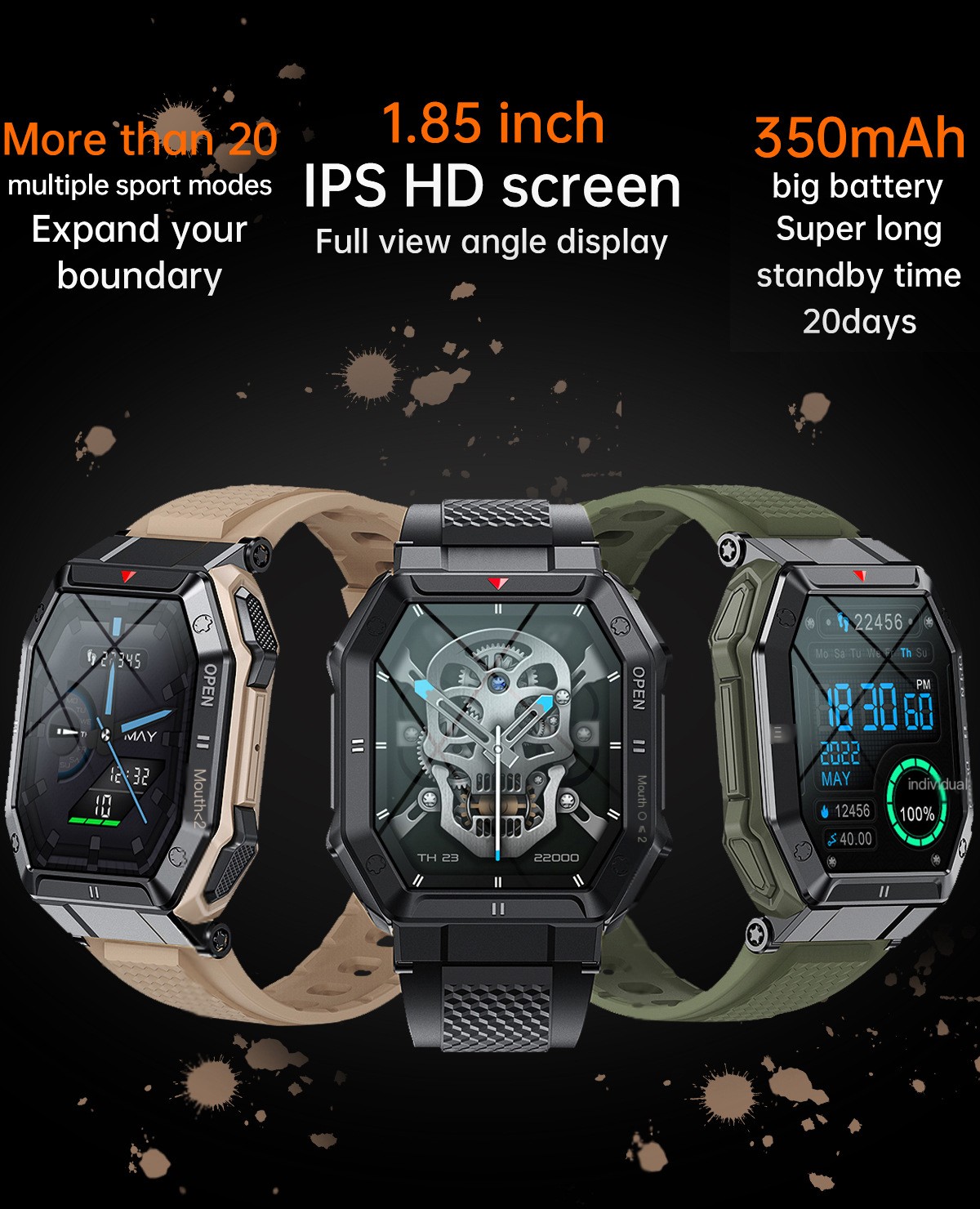 K55 Smartwatch Image 1