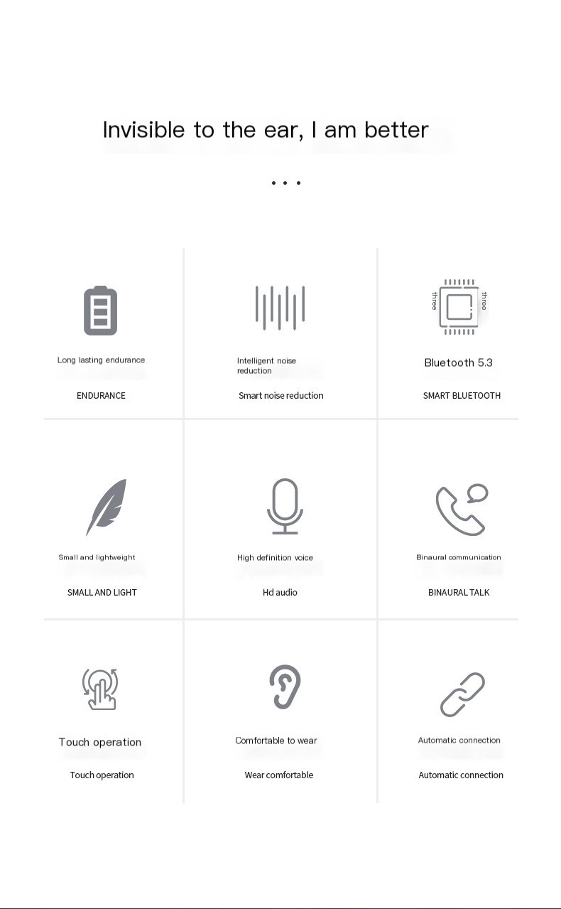 K10 Bluetooth Earbuds Image 2