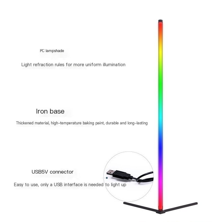 RGB LED Floor Lamp 2