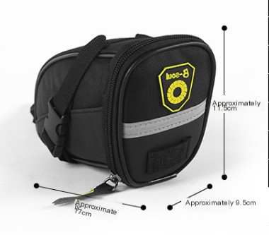 Bicycle Rear Bag Waterproof Saddle Bag Usage