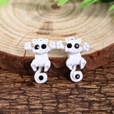 Cat Ear Studs Design 3