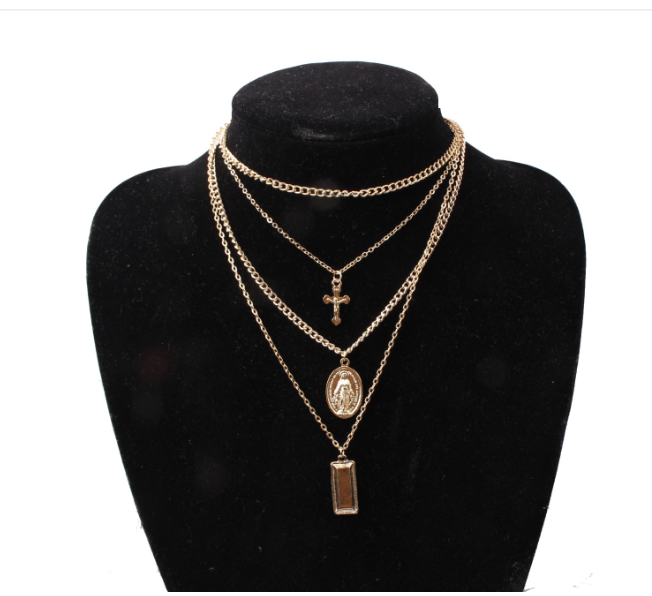 Multi-layer Necklace - Gold