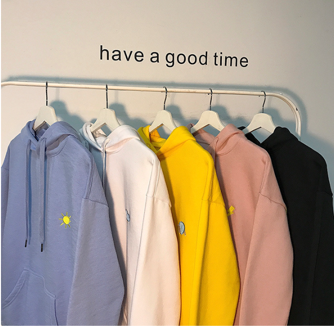 Coat Embroidered Cartoon Sweater Zipper Top - Image 3