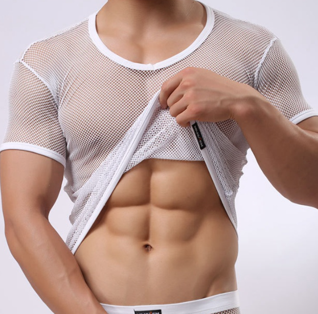 Men's Mesh Short Sleeve Tee