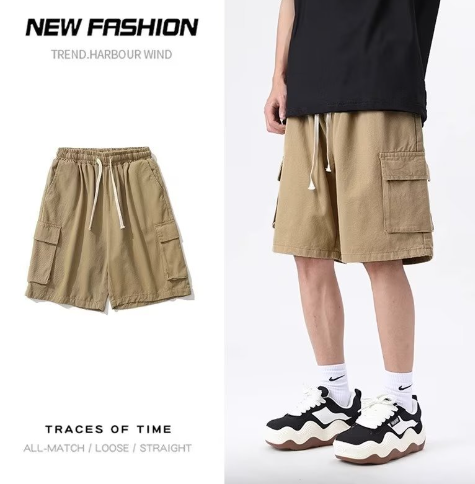 Hip-Hop Cargo Shorts Image 7