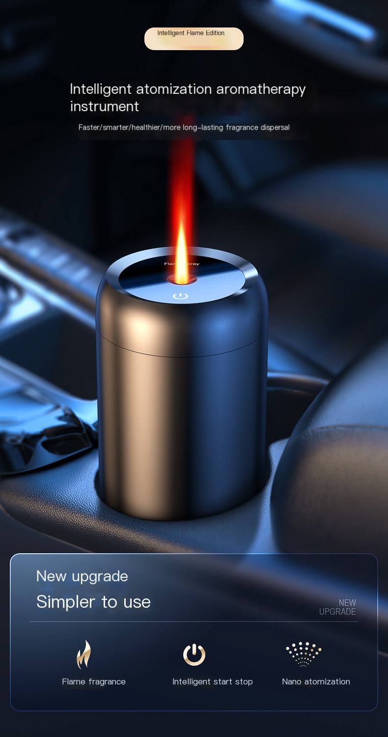 Smart Flame Aromatherapy Cup - Floral Fragrance