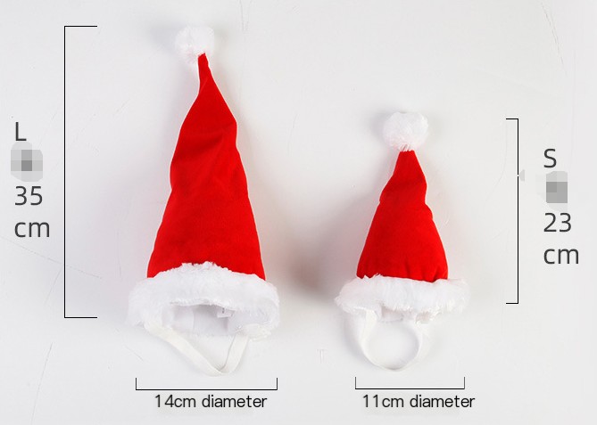 Christmas Red Hat for Pets