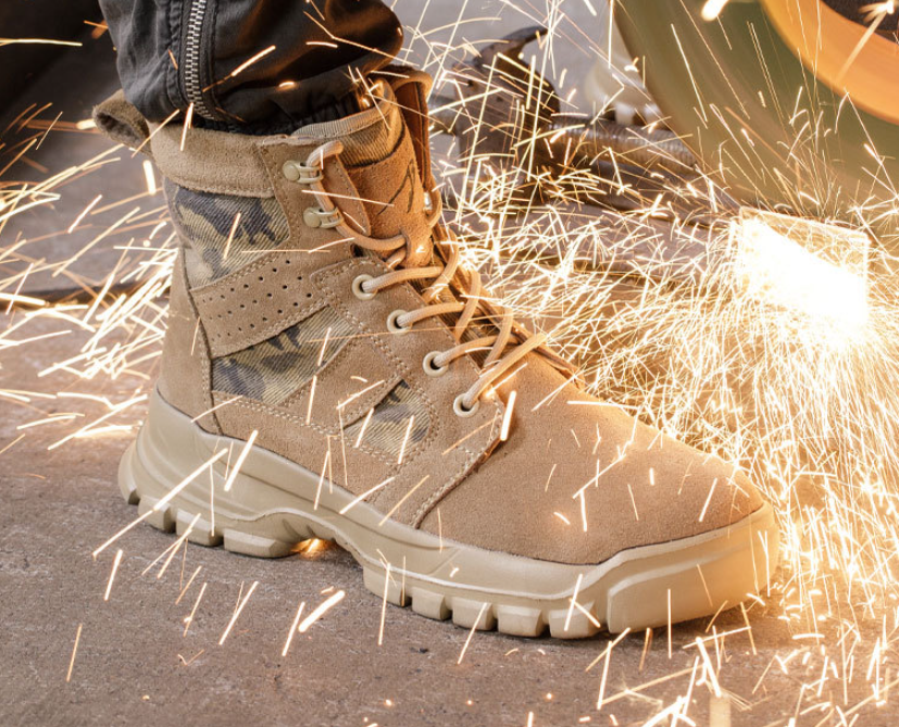 Outdoor Military Boots in Action