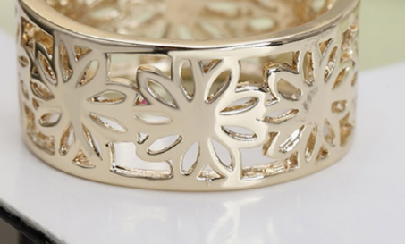 Hollow Pattern Ring