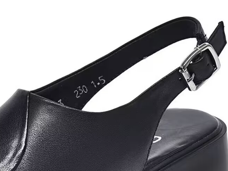 Orthopedic Platform Sandals Image 3