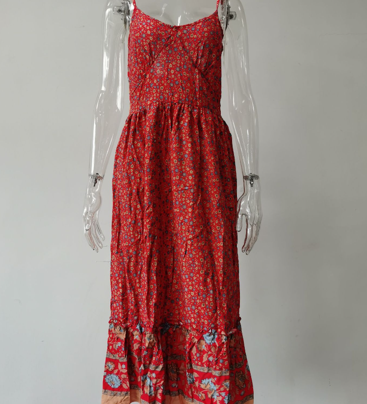 Vintage Floral Dress 4