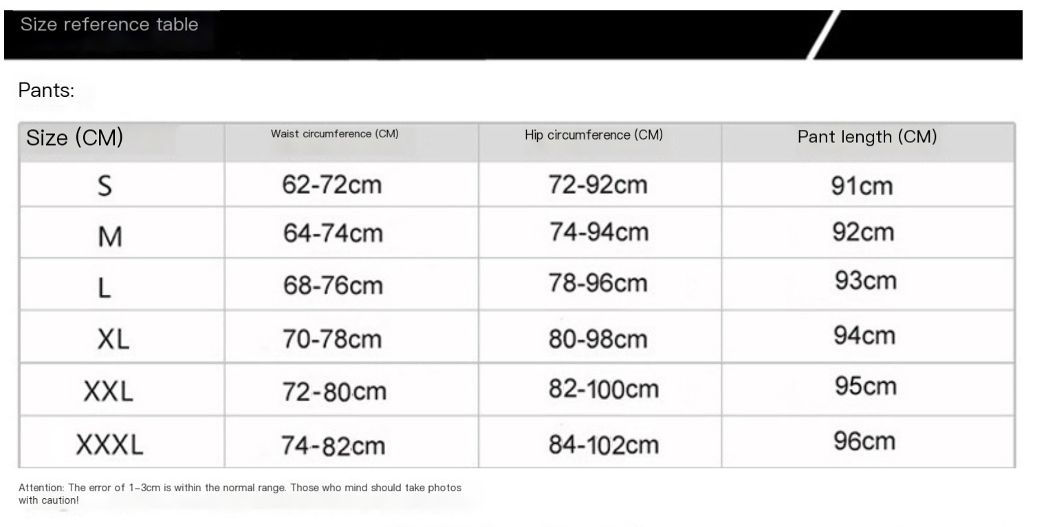 Striped Printing Trousers