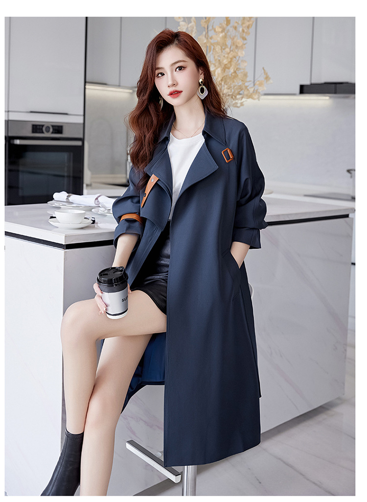 Women's Patchwork Coat Image 5