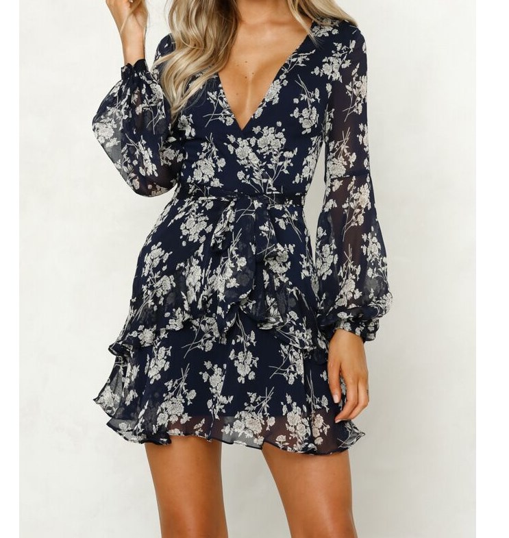 Floral Print Dress Εικόνα 3