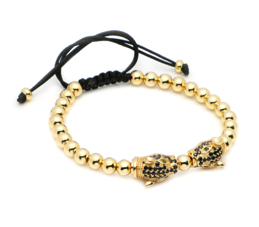 Animal Head Zircon Bracelet
