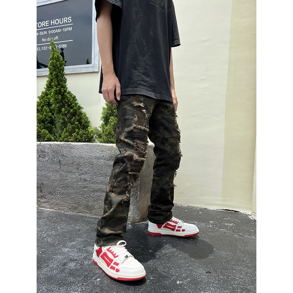 Detail of Denim Pants