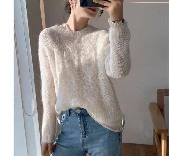 Pullover Sweater White