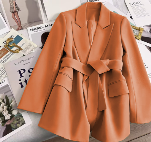 Fashionable Belt Blazer 4