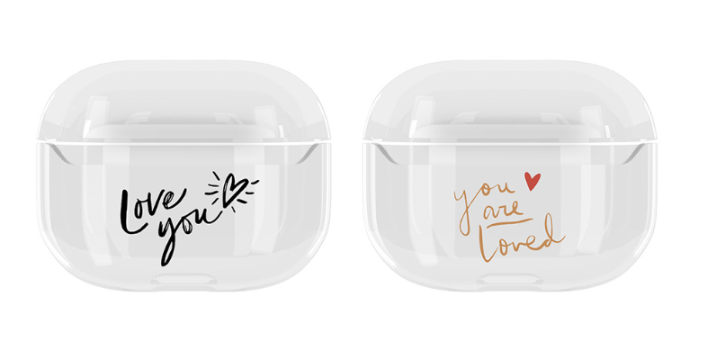 AirPods Case - Transparent Pattern