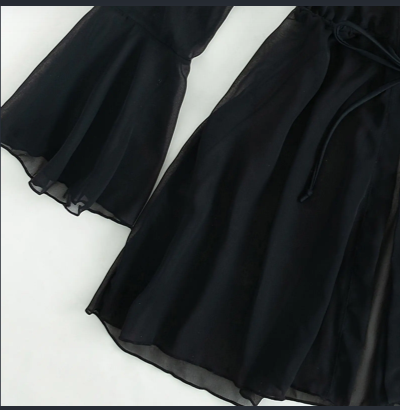 Women’s Sheer Mesh Cover-Up Shorts Image 5