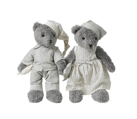 Gray Teddy Bear Image 1