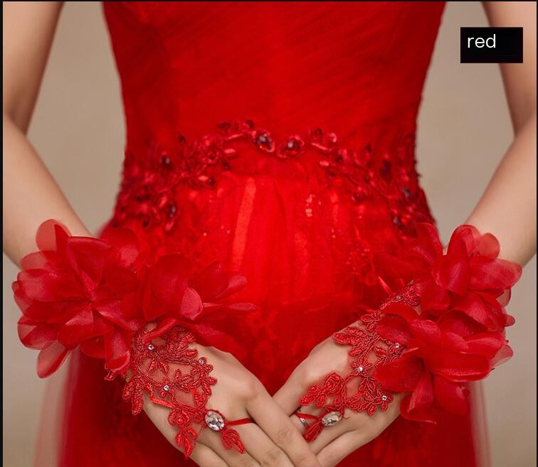 Fingerless Wedding Gloves