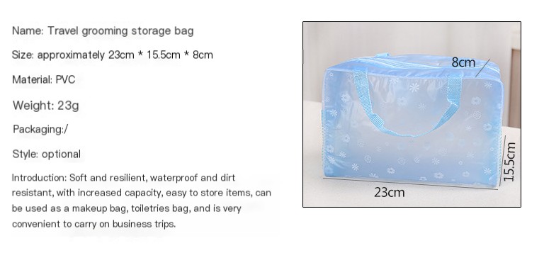 Waterproof Makeup Bag Image 1