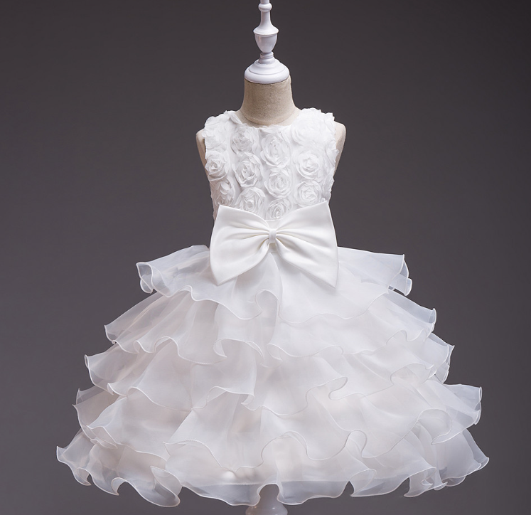 Bloemenmeisjesjurk Afbeelding 7