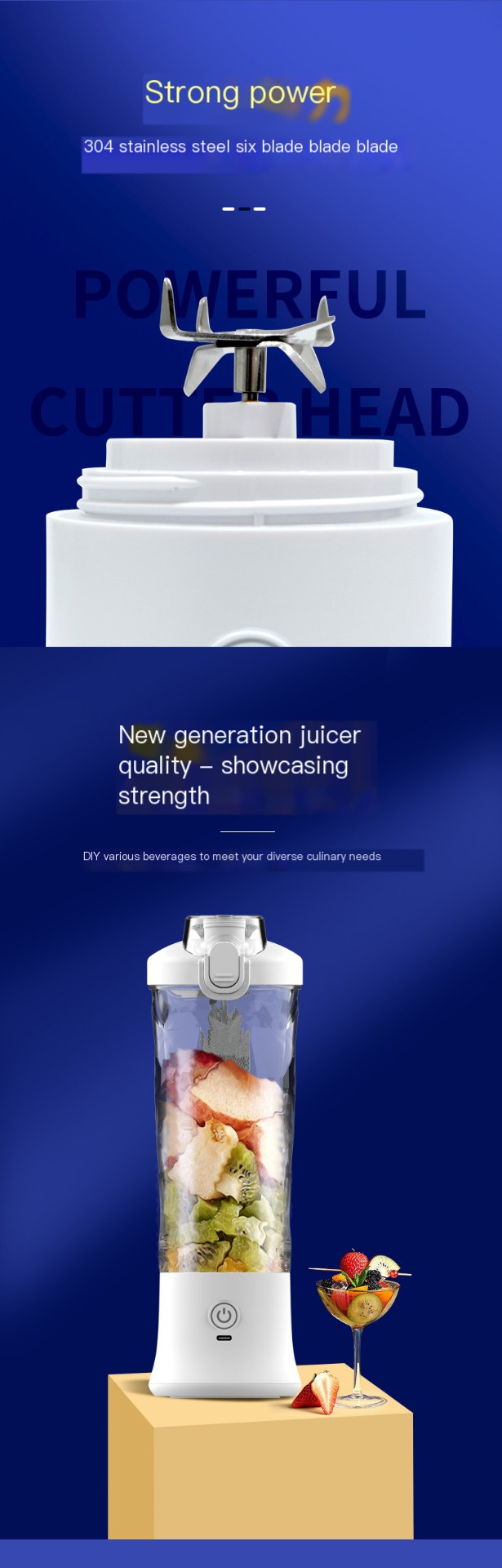 Portable Electric Juice Cup Image 1