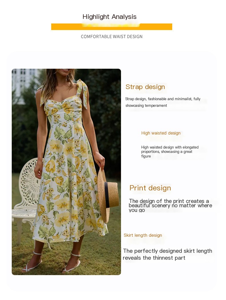 Floral Tie Dress Image 2