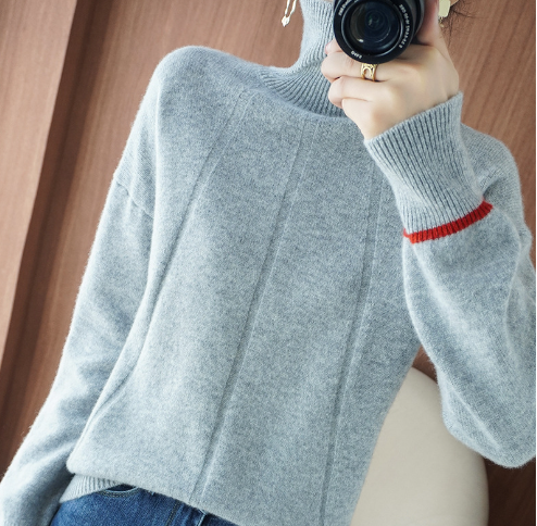 Wool Pullover - Camel