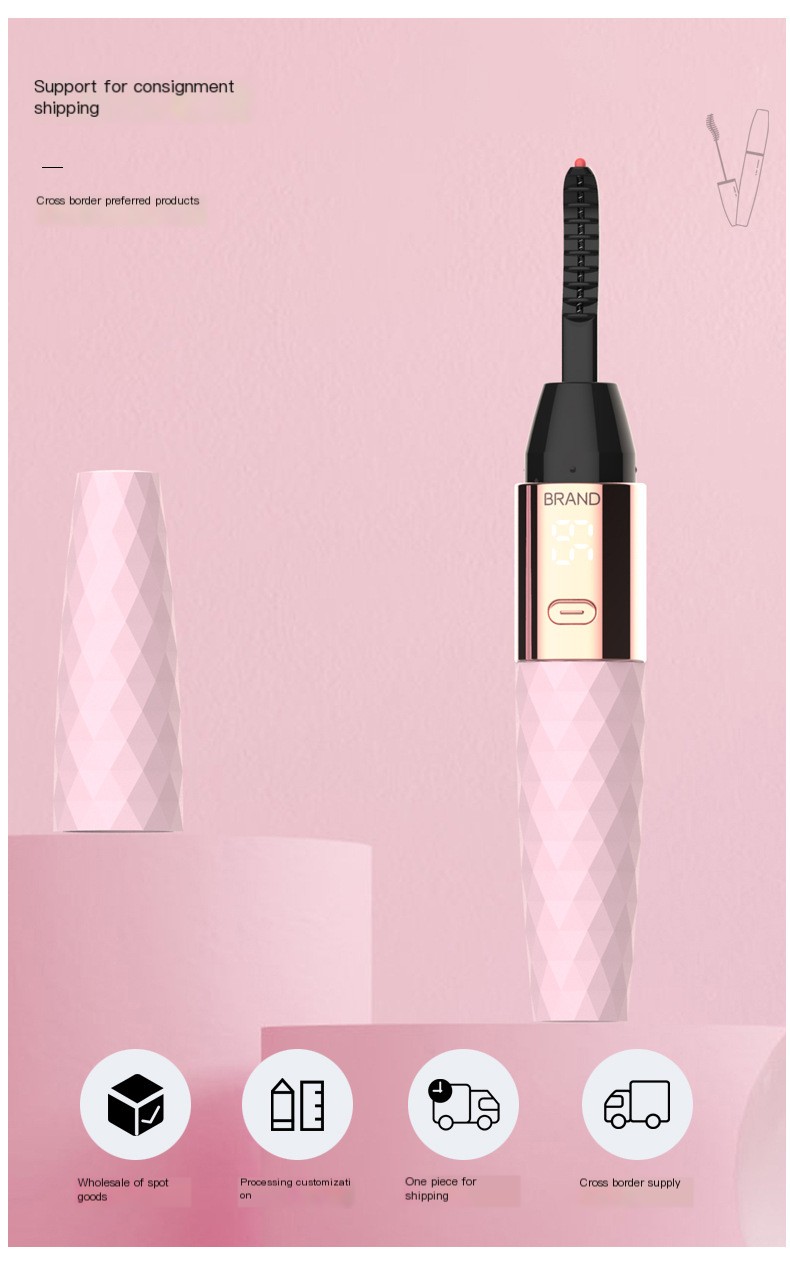 Compact Electric Eyelash Curler