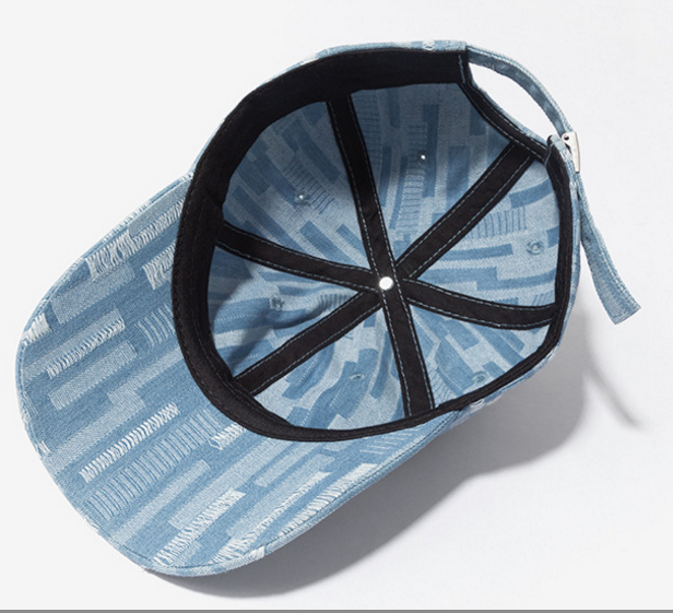 Denim-inspired Baseball Cap