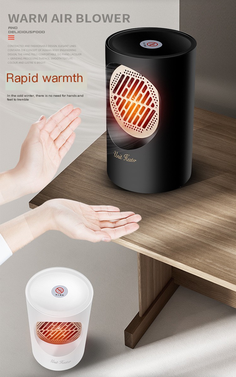 Mini Electric Heater White