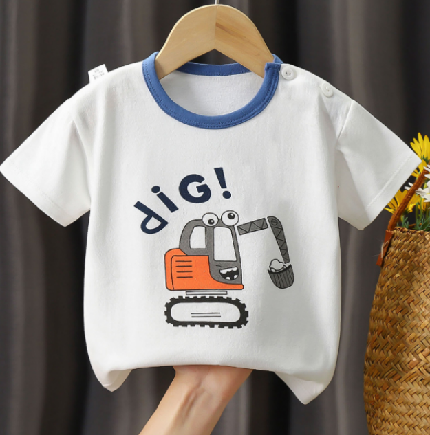 Children's Cartoon Cotton T-Shirt Design 2