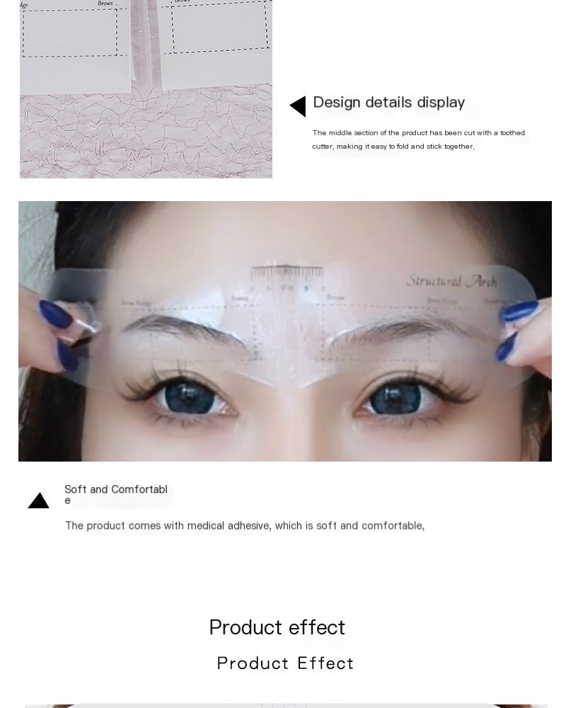 Eyebrow Stencil 6