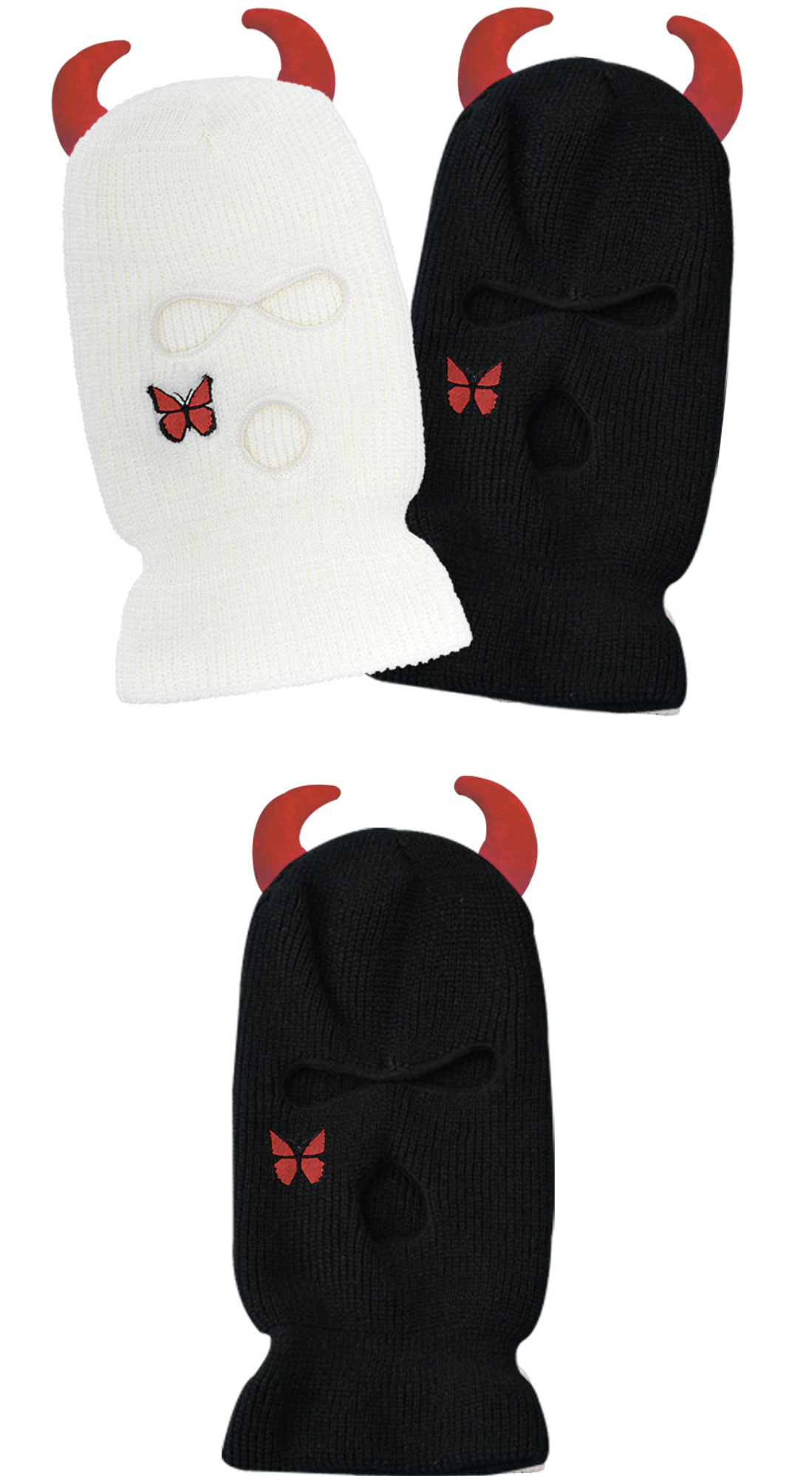 Black Angel and Devil Hat