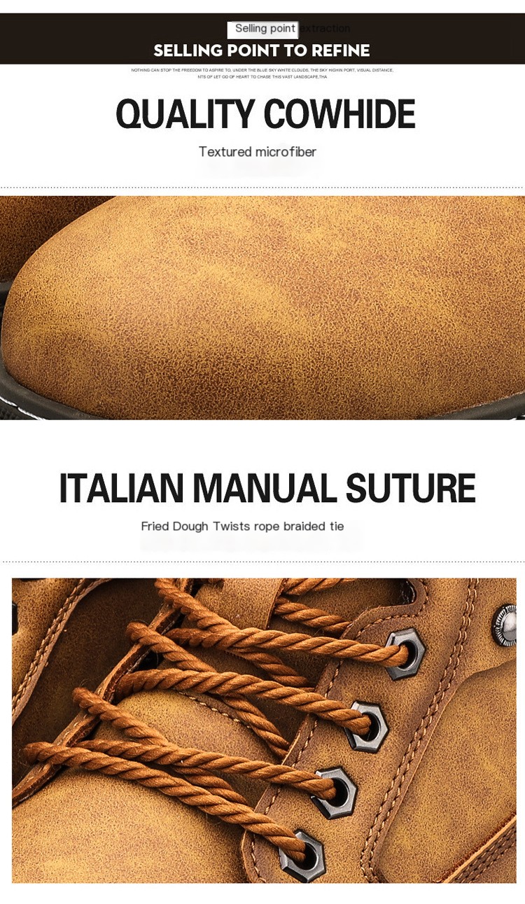 Comfortable Men's Boots