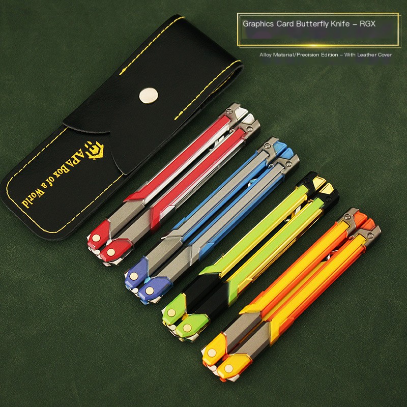 RGX Graphics Butterfly Knife Red
